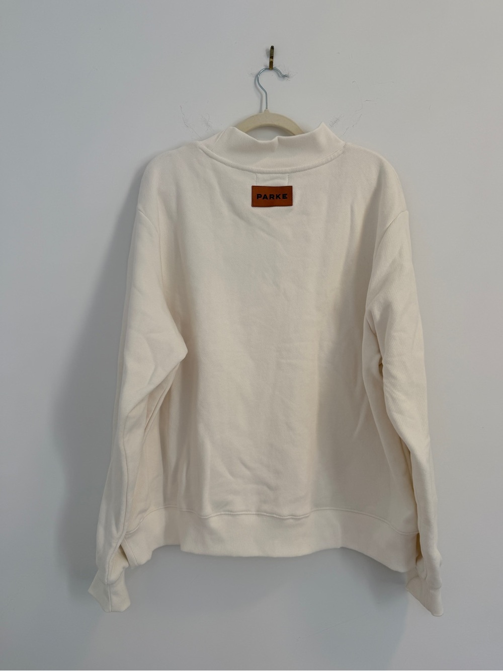 Parke limited edition Mockneck Shell Motif Sweatshirt - Picture 4 of 7